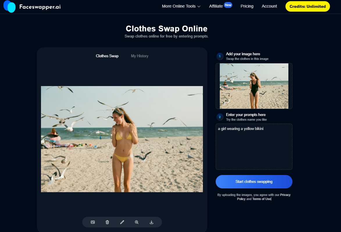 Elevate Your Vacation Pics with AI Clothes Swapper and Object Remover